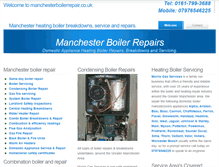 Tablet Screenshot of manchesterboilerrepair.co.uk